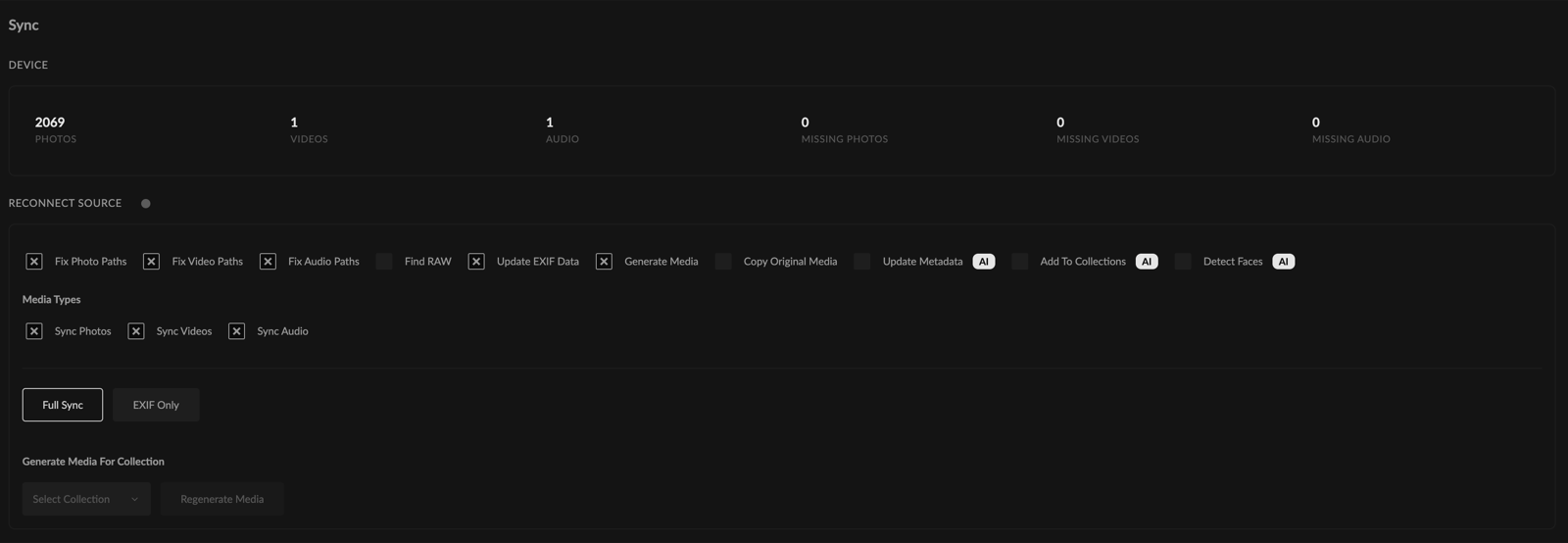 Fictura's sync and path-repair tools